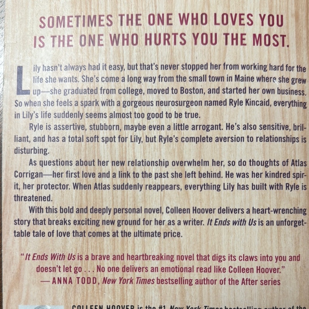Colleen Hoover Paperback - Picture 3 of 3